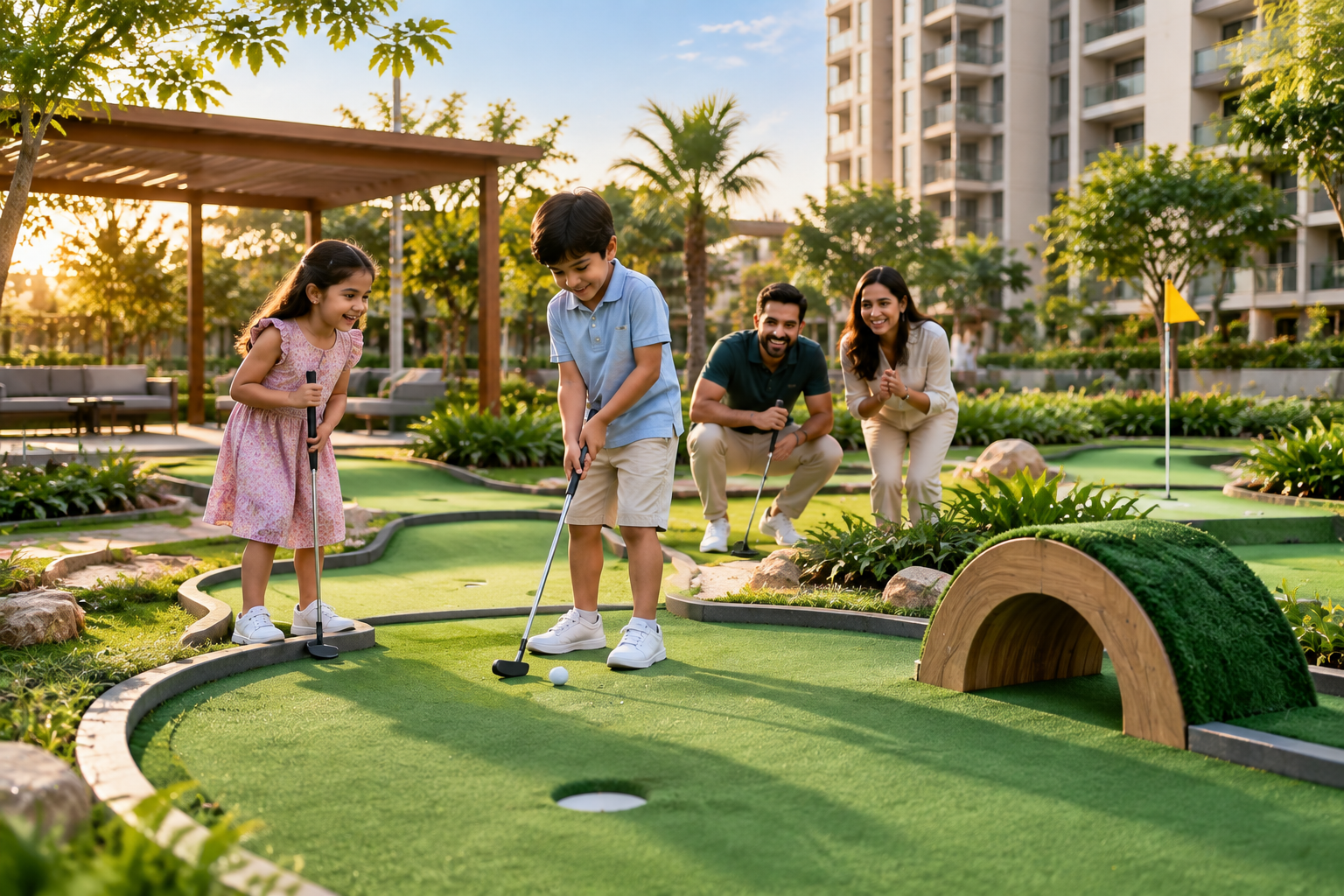 Mini Golf Section
